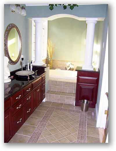 Bathroom tiling by Tile Masters
